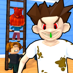 😈ESCAPE WEIRD UNCLE OBBY! (TEAMWORK OBBY)