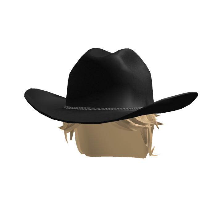 Messy Hair + Cowboy Hat