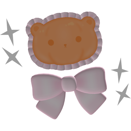♡ ┊ pumpkin beary halloween bow hairclip .ᐟ