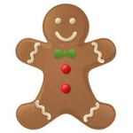 Iowa Gingerbread Men Football