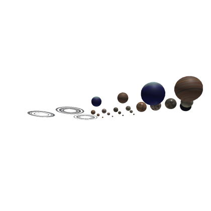 GE - Planet, Moon and Ring Models