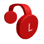 Red Clockwork Headphones