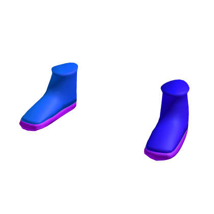 Blue & Pink Boots