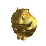 Gold Hamster Suit