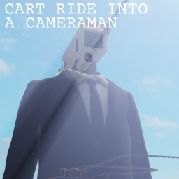 Cart Ride into a Cameraman!
