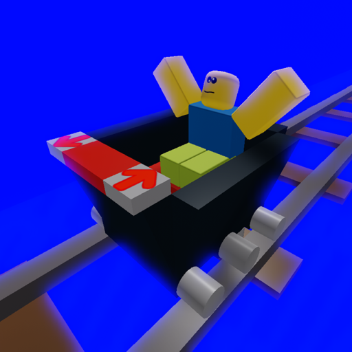 Cart Ride Into a Neon Rainbow!