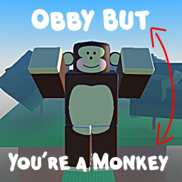 Obby But You're a Monkey
