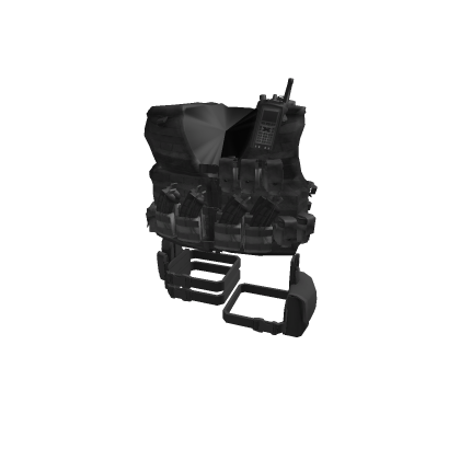 [R15] Black Vest giver with holsters