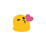 love heart blob emoji android