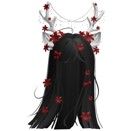 Ethereal Christmas Fairy Fawn Hair w/ Antlers