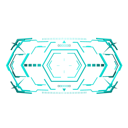 Cyber Neon Scifi Visor V2
