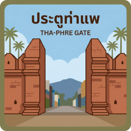 ประตูท่าแพ  THA-PHRE GATE