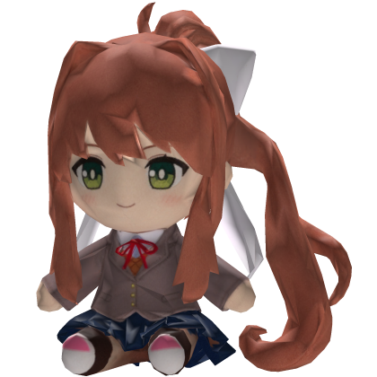 Monika Plush Shoulder (L) [DDLC] Roblox item