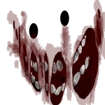 scary face Roblox decal preview