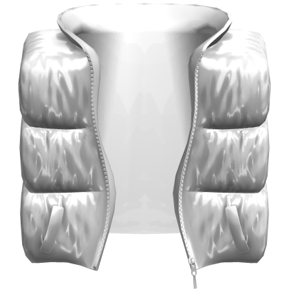Puffer Vest Jacket Shiny White [1.0]