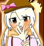 うさぎの少女の庭