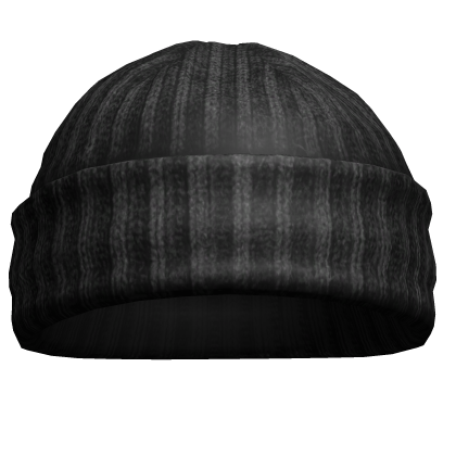 Black Fisherman Beanie Roblox item