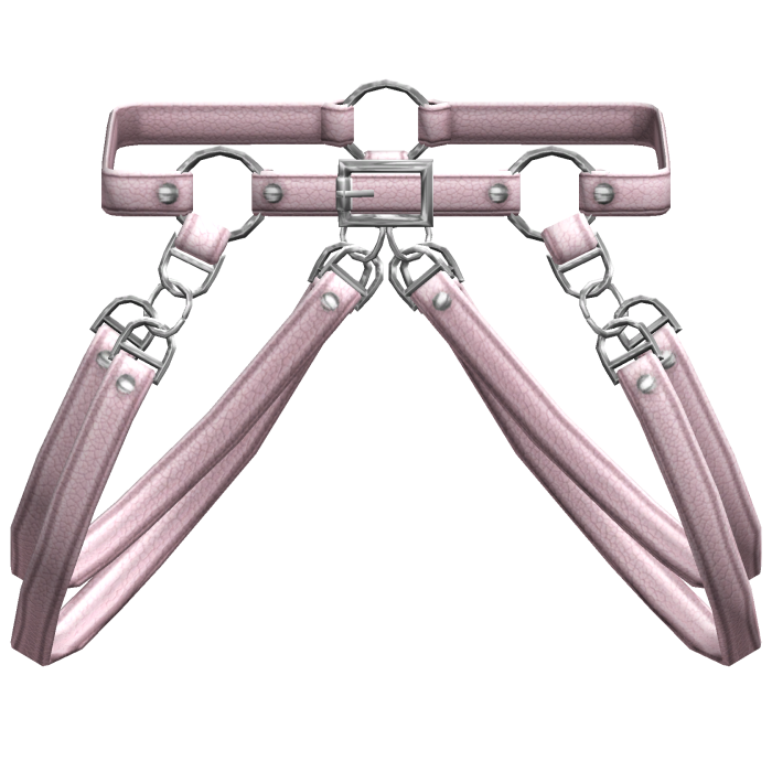 Pink Suspender Hanging Y2K Waist Straps 3.0