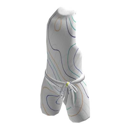 White Topology Romper thumbnail