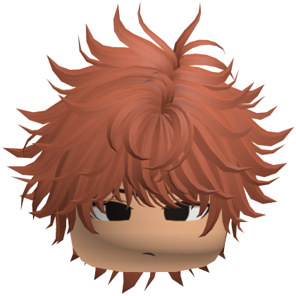 Moe Vkei Orange Long Messy Hair Combo
