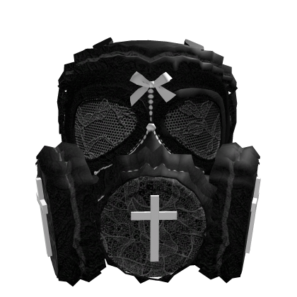 Goth Lace Morute Gas Mask