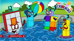 (HOTEL) Numberblocks Budowa piaskownicy