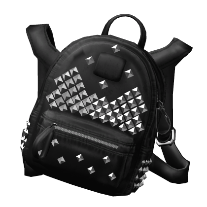 (3.0) Black Rhinestone Off-Shoulder Backpack Roblox item