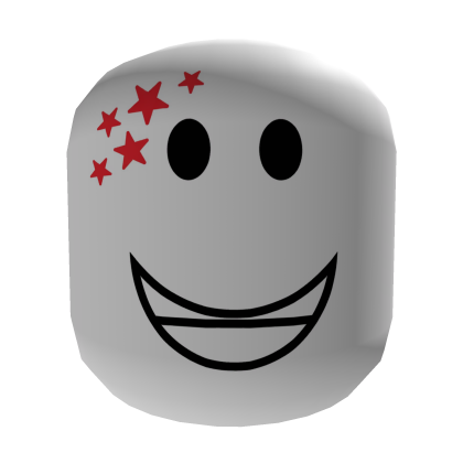 Crimson Starface (Classic Face) 2D Roblox item