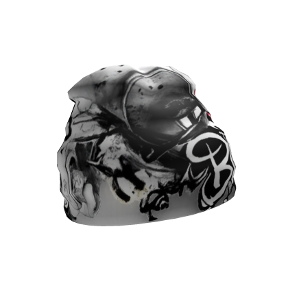 Beanie Hat Black White Roblox item