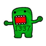 1337 Domo Roblox badge thumbnail
