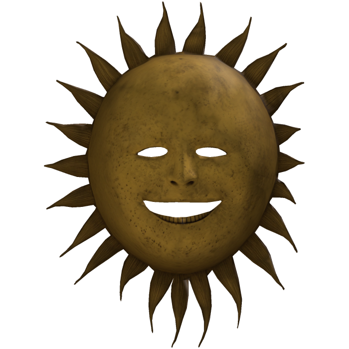 Creepy Sun Mask