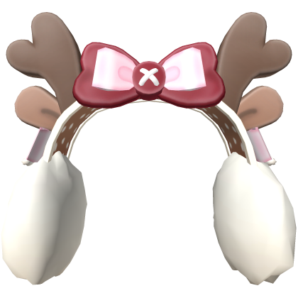! Cute Xmas Reindeer Ear Muffs christmas Dear 