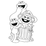 elmo en cookie club
