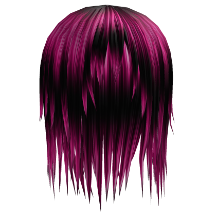 scene pink wispy Spikey vampire vkei hair  Roblox item