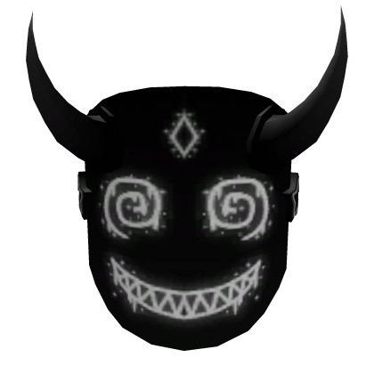 Roblox Item Mask of madness White