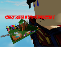 Cart Ride Into Superman!