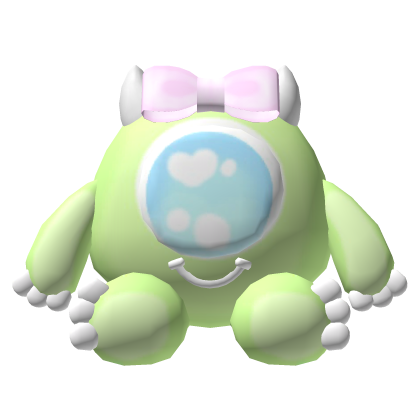 . ‿ ♡ monster inc green cute mike backpack ! Roblox item