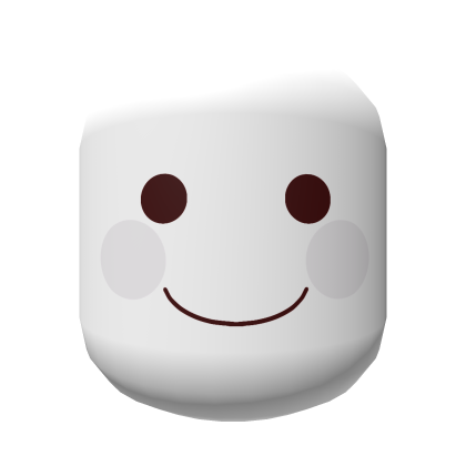 Blank Smile Joy Face [Institutional White] Roblox item