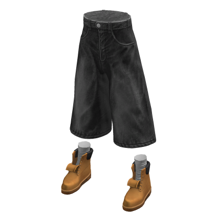 Distressed Shorts Gray Denim Designer Baggy Jorts