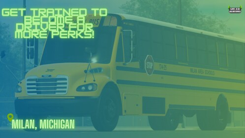[SPRING!] School Bus Simulator | Milan, Michigan 