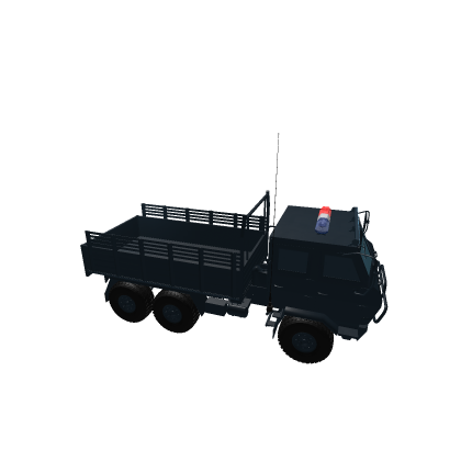 Riot police truck