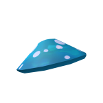 Blue Mushroom Cap