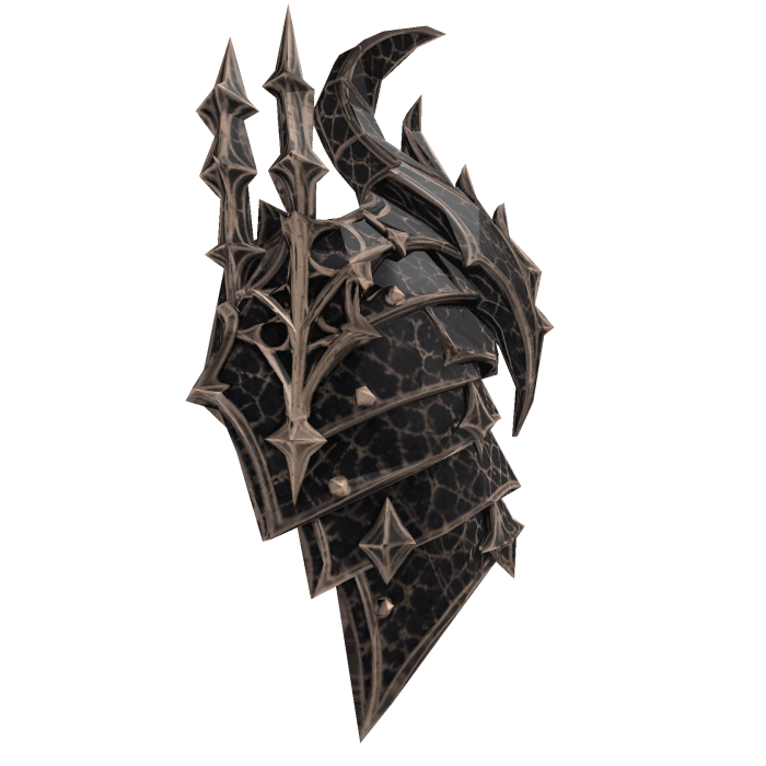 Goth Death Knight Left Pauldron