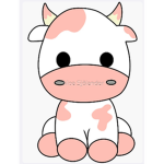 Lovely pink cows