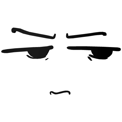Very Annoyed 3D Face | Roblox Item - Rolimon's