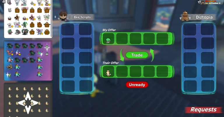 Trading + Mysterious Egg