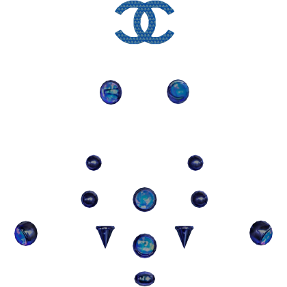 CC Piercing Set Blue