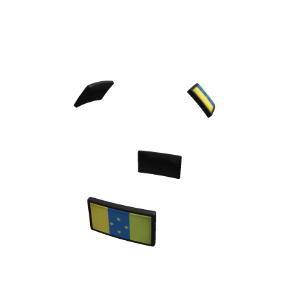 Nusian Flag Vest And Helmet Patches