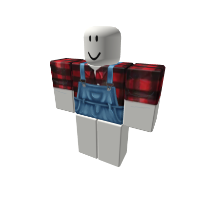 Red Plaid Farmer Shirt Roblox