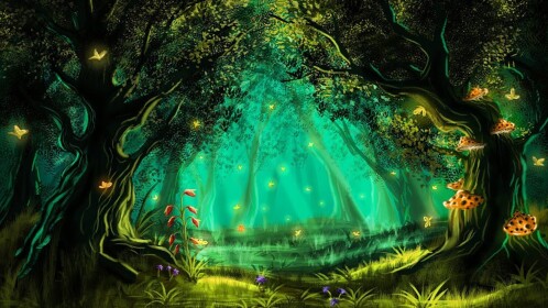 tiny fantasy world